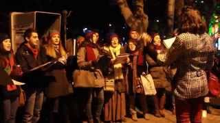 Frosty the Snowman & We Wish You a Merry Christmas || CHRISTMAS CAROLING 2014-2015