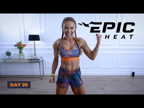 30 Min TOTAL Tabata Full Body HIIT Workout | EPIC Heat - Day 20