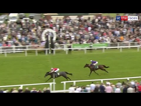 SOLDIER'S HEART stars to clinch Ripon Champion Two Yrs Old Trophy