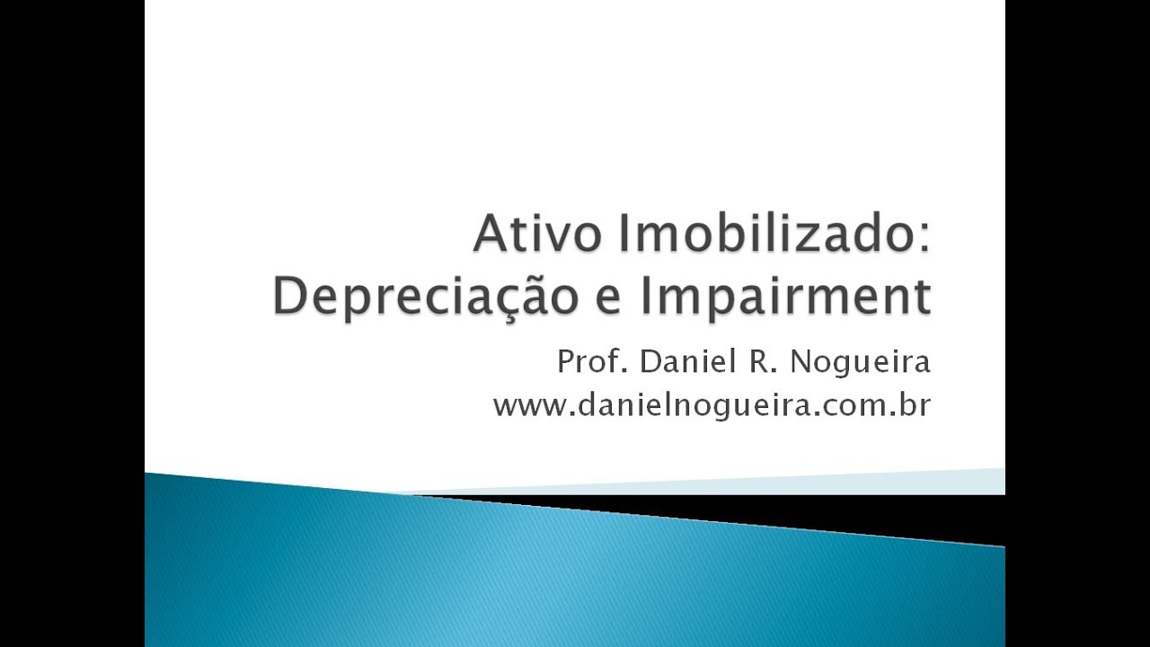Como Calcular a Depreciação e Impairment