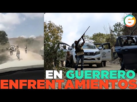 Enfrentamientos en #Guerrero : Los Ardillos vs UPOEG  #Guerrero