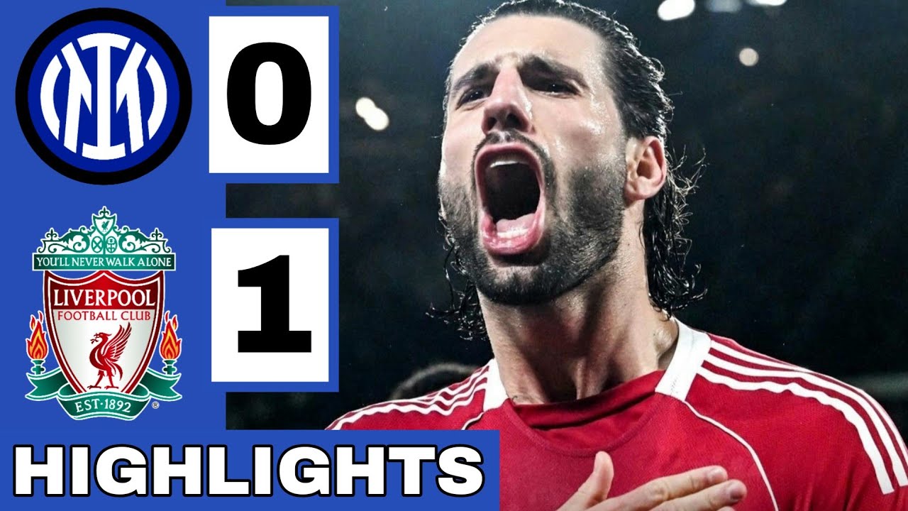 Inter vs Liverpool Match Recap Season 2025/2026