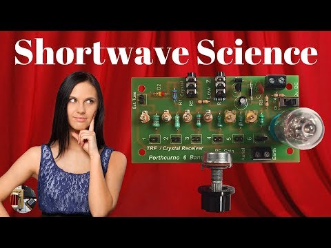 Porthcurno 6 Band MW & SW Crystal Radio Kit Build and Review