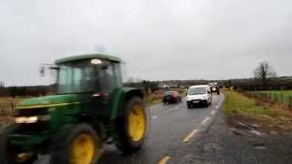 preview picture of video 'saddlers inn co roscommon tractor run 2014'