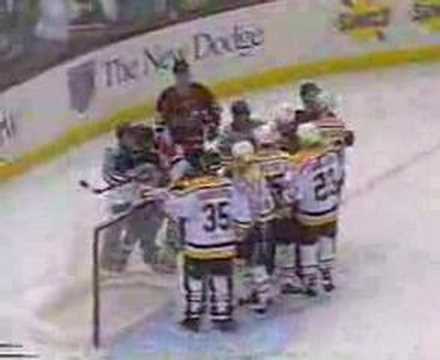 1998-99 Round 1/Game 3: End of Game Nastiness