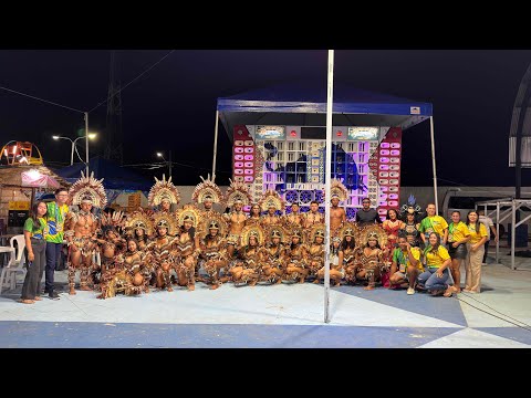 Apresentação do Ponto de Cultura Os Teremembeses 2026 em Apicum-Açu-Ma.🏹💙