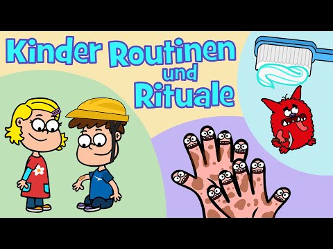 ♪♪ Händewaschen Zähneputzen Trösten - Kinder Rituale und Routinen Kinderlied - Hurra Kinderlieder