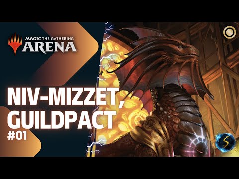 It's Showtime: Niv-Mizzet, Guildpact 🌲🔥☀️💀💧 #01 - MTG Arena - Historic Brawl