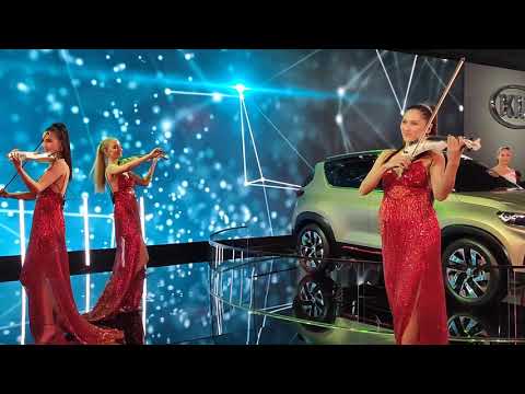 Most Attractive Highlights | Auto Expo 2020 Violin Performance At KIA Motors with #ATKaTV 🎻🎻🎻🎻