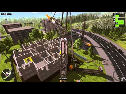 Let's Play Bau-Simulator 2015 #178 - Das Problem des langen Gehänges