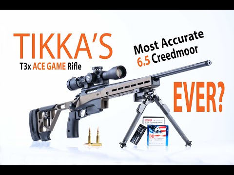 Shooting the SUPER ACCURATE Tikka T3x ACE Game