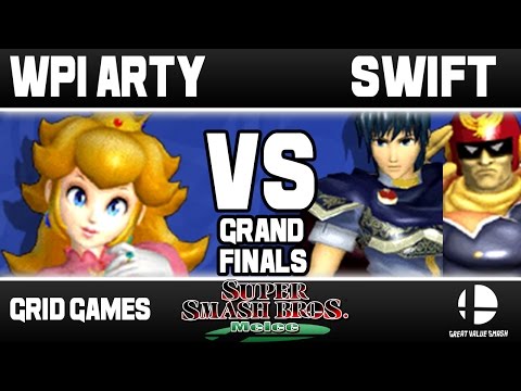 WPI Arty (Peach) VS Swift (Falcon/Marth) | Grid Bi-Weekly Grand Finals