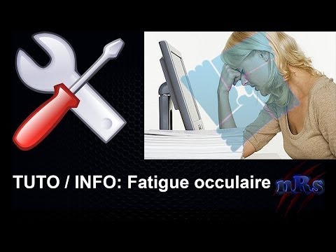 comment soulager fatigue oculaire