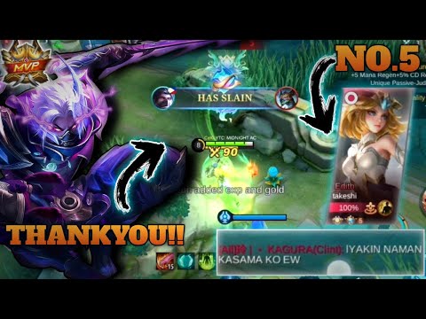 TOP GLOBAL HAYABUSA VS. TOP 5 SUPREME EDITH IN SOLO RANK | HAYABUSA BEST BUILD SEASON 24