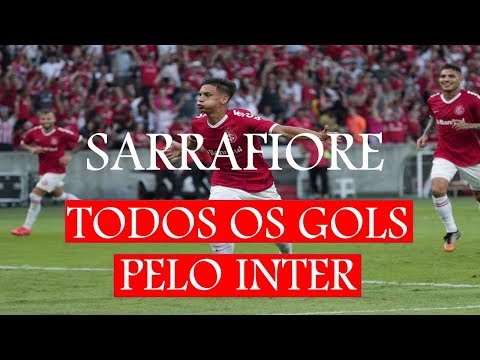 Sarrafiore 5 gols pelo INTERNACIONAL