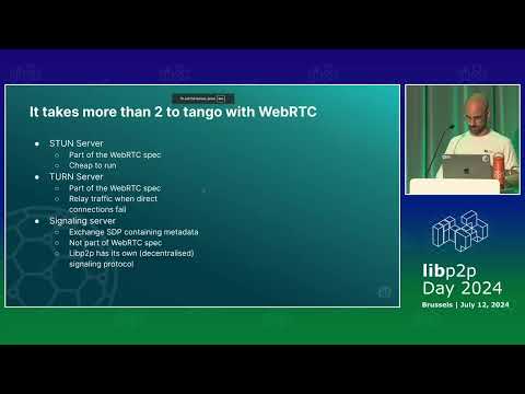 Introduction to WebRTC with libp2p - Daniel Norman
