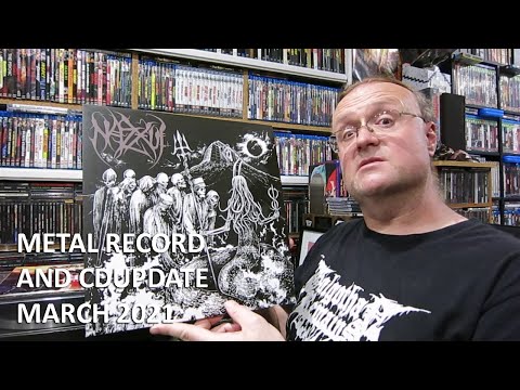 METAL VINYL Record + CD Collection Update - March 2021 (Black Metal, Death Metal, Thrash Metal)