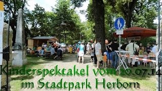 preview picture of video 'Kinderspektakel vom 20.07.14 im Stadtpark Herborn'