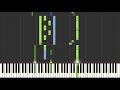 Ludovico Einaudi Resta Con Me [ Easy Piano Tutorial] Synthesia