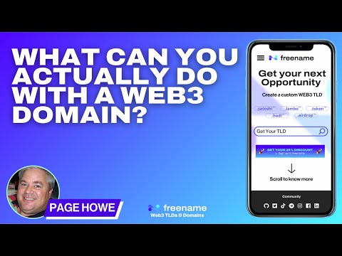 What can you actually do with a Web3 Domain video thumbnail