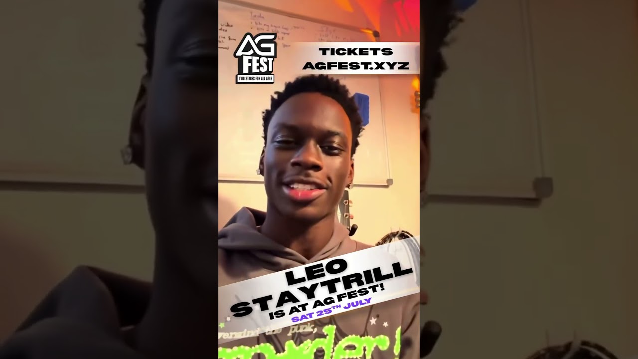 leostaytrill will be performing at AG Fest 2026 - London