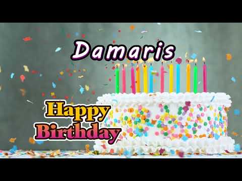 Happy Birthday Damaris