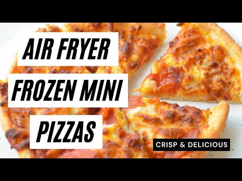 Air Fryer Frozen Mini Pizzas