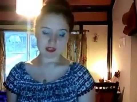 Maria age 13 singing son of a preacher man