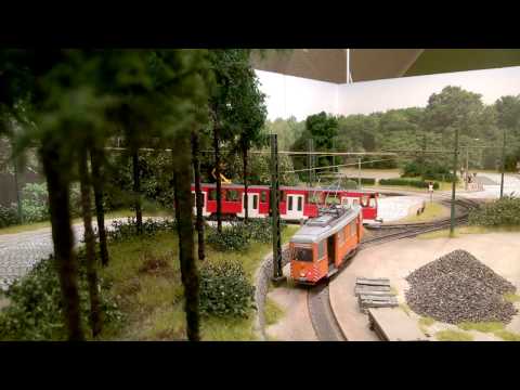 Straßenbahn Modell Tram KT4D und KSW mit Sound