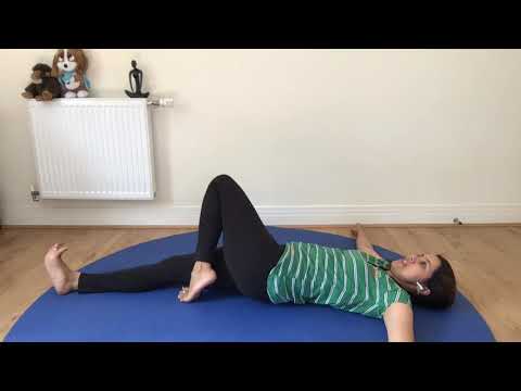 Supta Vakrasana 3 - Spinal Twist Variation (Tree Pose)