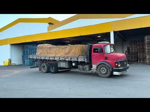 Bela vista do Goiás X América-SP 780km mb1313 voltando pra SP meu escapamento quase caiu 😢😨