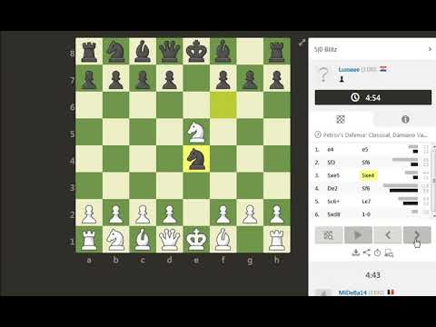 Trik u Petrovoj odbrani  - LUKA MEGLIĆ # 1233