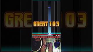 唐突に『恋愛＝精度×認識力』を選曲して再ハードする中伝の30代男性【beatmania IIDX 33 Sparkle Shower】 #shorts