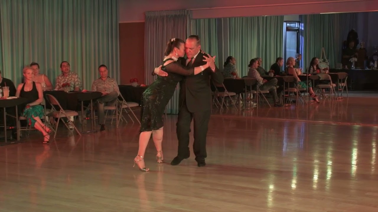 Pancho Martinez Pey and Tanya Spektor at Milonga Lead & Follow 1/3