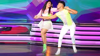 Download lagu Ángela Leiva abrió el ritmo #Cumbia bailando su tema 'Amiga traidora' mp3