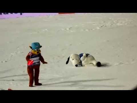 PŚ ZAKOPANE 2015:Miś Krokiewka kontra Snoopy!!!