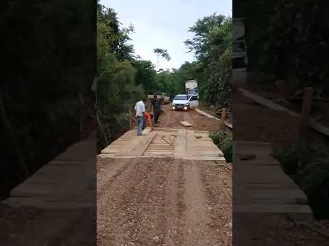 Prefeitura recupera ponte sobre o Rio Buriti do Atalho
