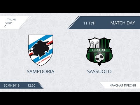 AFL19. Italy. Serie C. Day 11. Sampdoria - Sassuolo