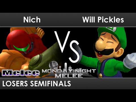 MNM 302 - Nich (Samus) VS Will Pickles (Luigi) - Losers Semifinals - SSBM