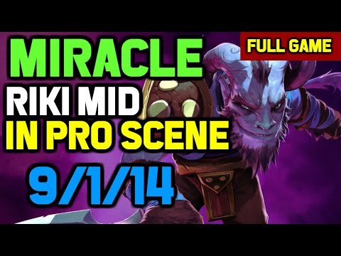 OMG! Miracle spamming Riki Mid even in Pro Matches - Epicenter Major