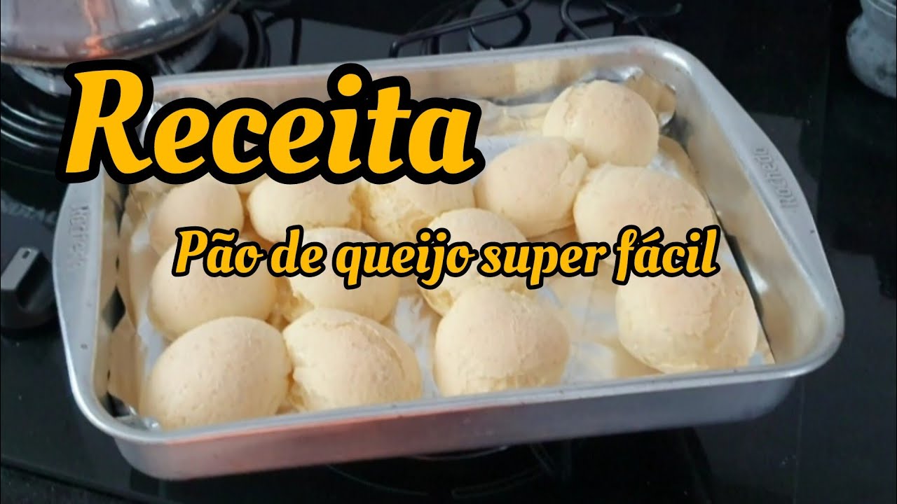 Receita do PÃO DE QUEIJO  mais gostoso  e mais fácil que você vai fazer. #delicious  #receitas