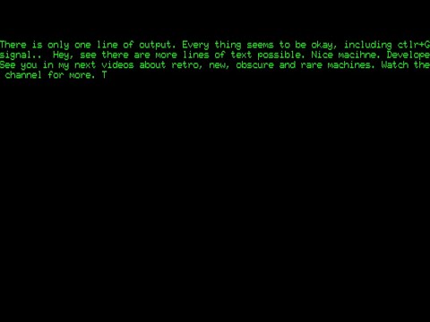 RS-232 DCE-DCE Bridge with Terminal and Keyboard attached