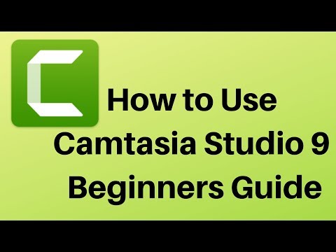 How to Use Camtasia Studio 9 - Beginners Guide