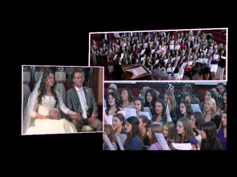 Corul de fete al bisericii Elim Chicago la nunta Cristianei & Cristian Petras