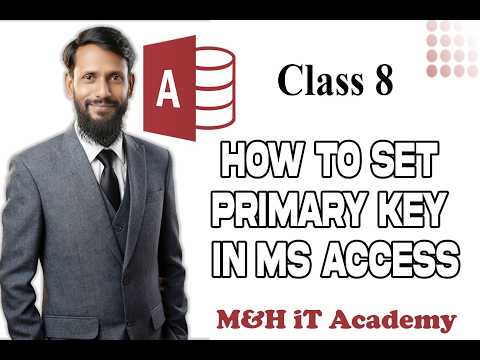 MS Access Tutorial for Beginners Class 17 How to Import Excel File into Access