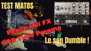 Video thumbnail for Test Peace Hill FX ODS Tube Preamp (Dumble like pedal) by Yvan Guillevic