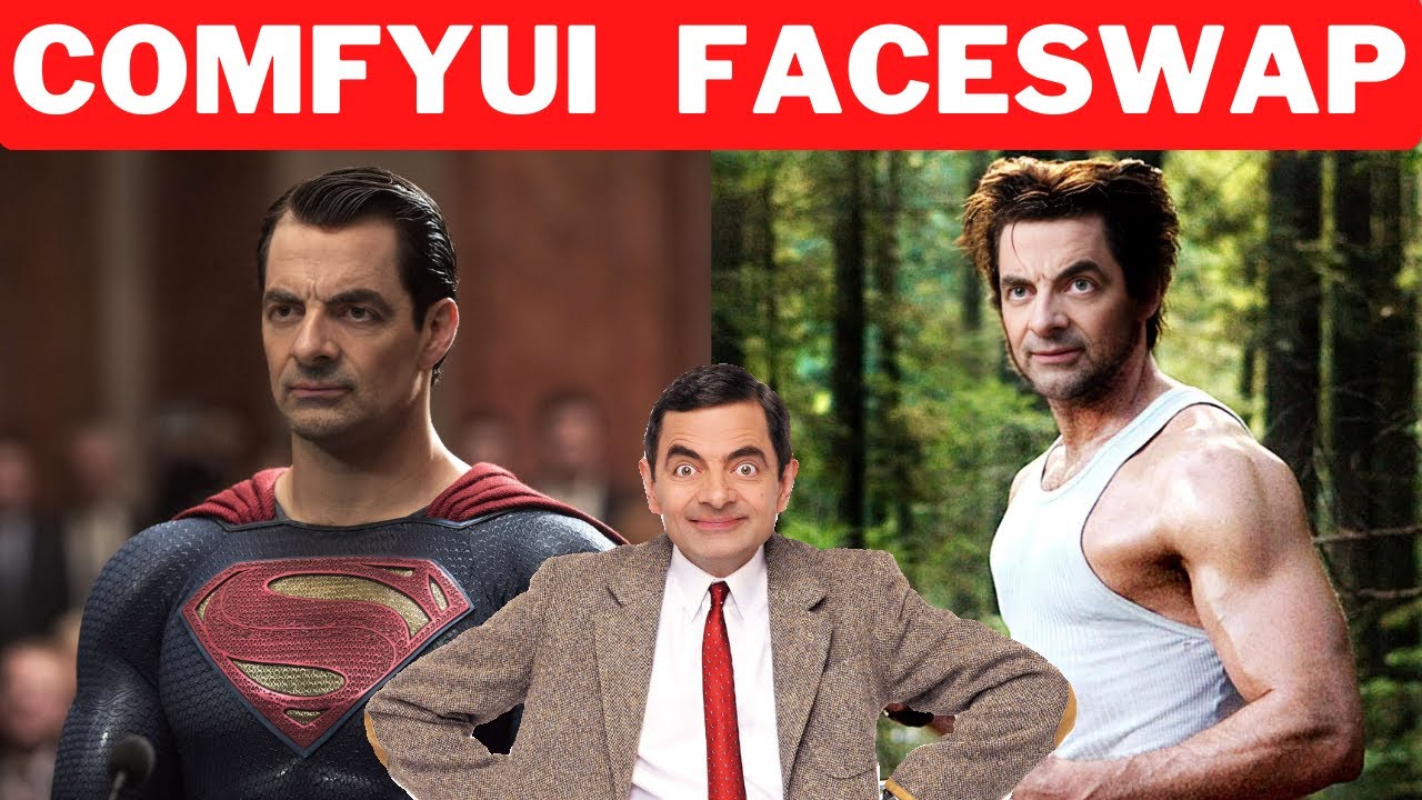 ComfyUI ReActor Face Swap Image & Video