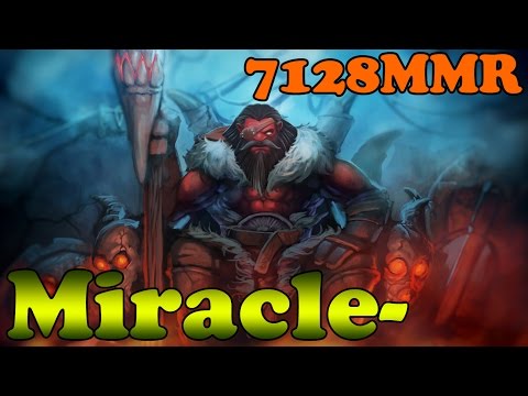 Dota 2 - Miracle- 7105 MMR Plays Axe - Ranked Match Gameplay