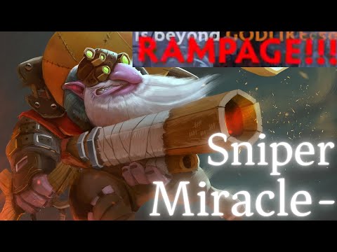Miracle- Sniper vs Zeus, Clinkz, SS, Enigma, Tiny - NGX vs BR g2 TI XI, Europe dota2