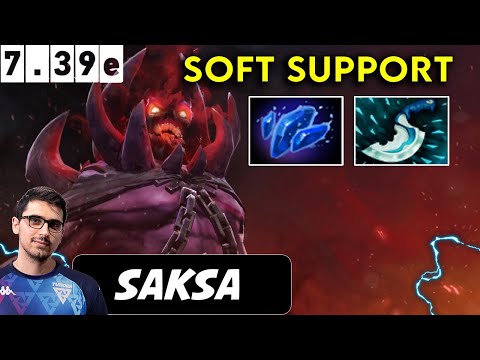 Saksa Shadow Demon Soft Support - Dota 2 Patch 7.39e pro Player Full Gameplay